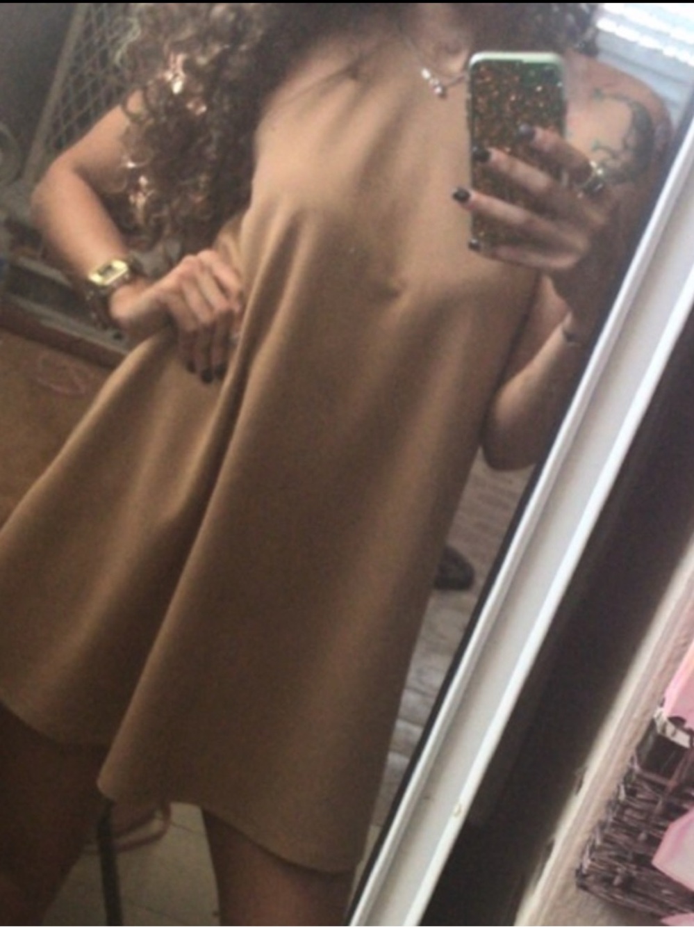 Short strap dress